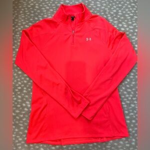 Under Armour long sleeve 1/4 zip heat gear top